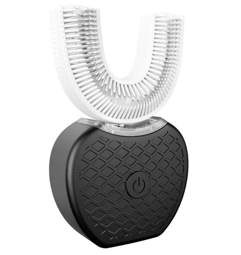 Smart Sonic Toothbrush, Hands-Free Dental Cleaner, Effortless U-Shape Brush