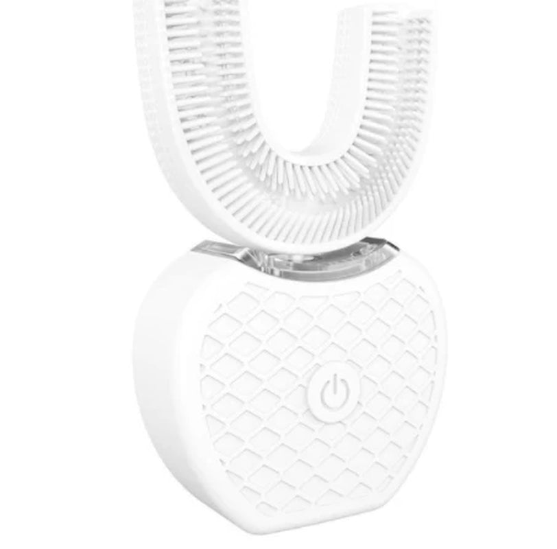 Smart Sonic Toothbrush, Hands-Free Dental Cleaner, Effortless U-Shape Brush