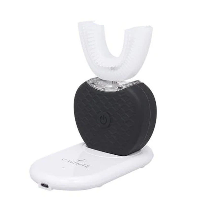 Smart Sonic Toothbrush, Hands-Free Dental Cleaner, Effortless U-Shape Brush